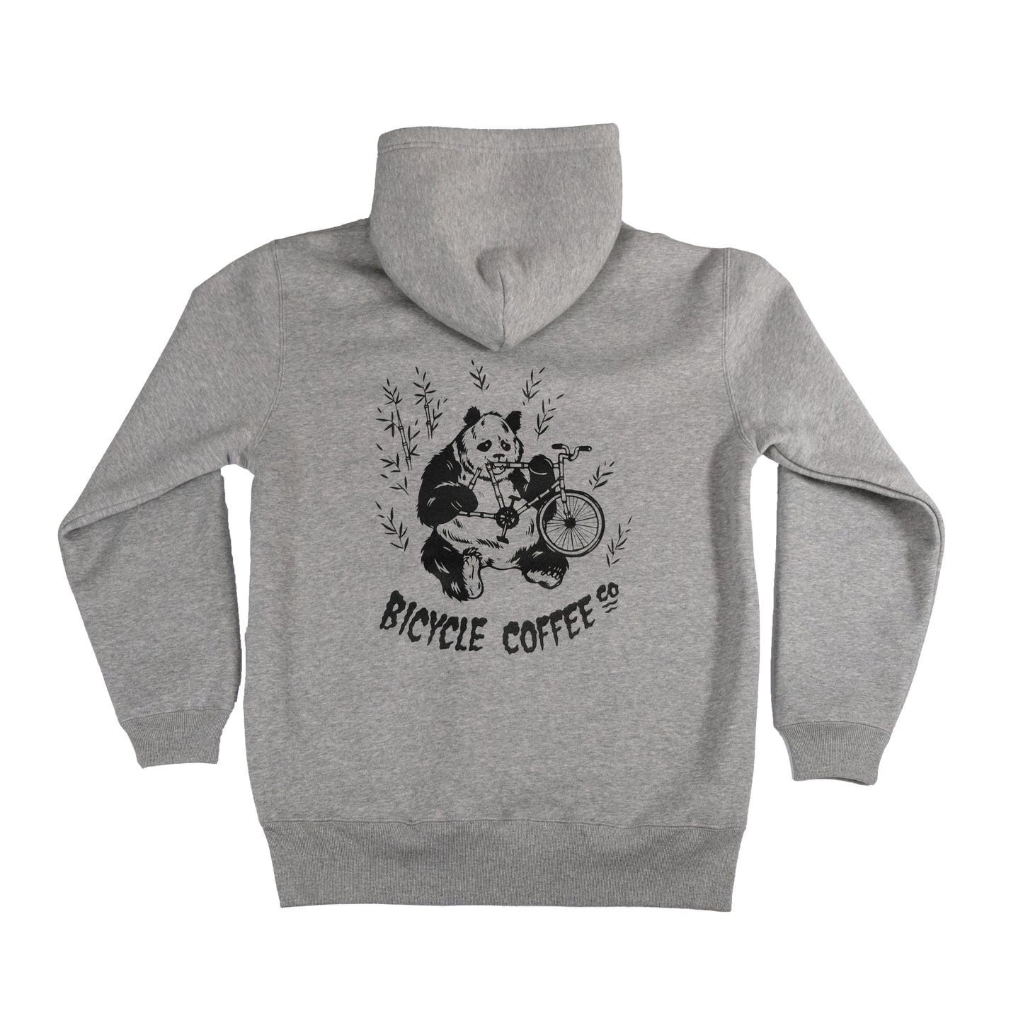 Panda Eats Bike Hoodie