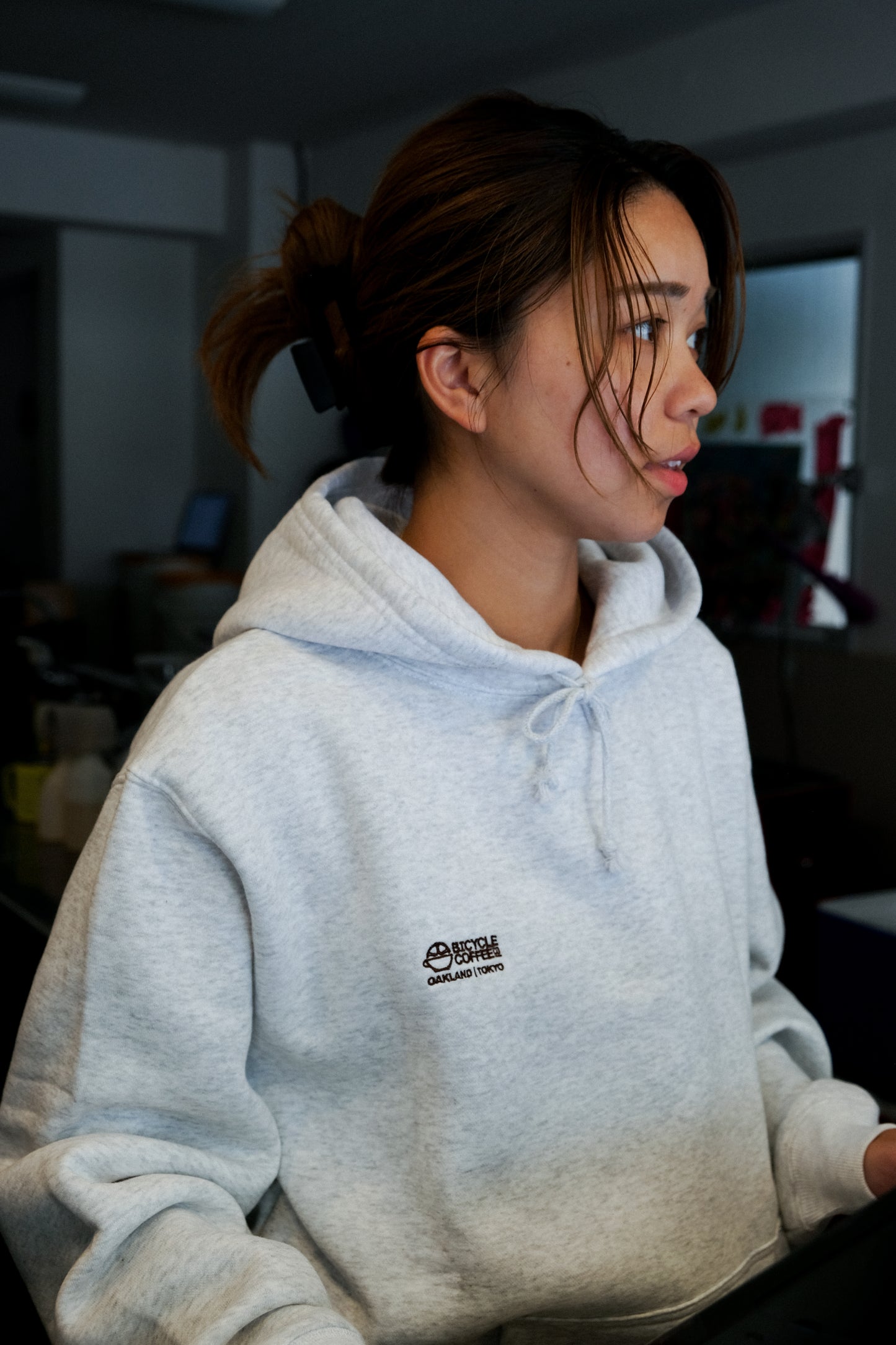 City Emb Hoodie