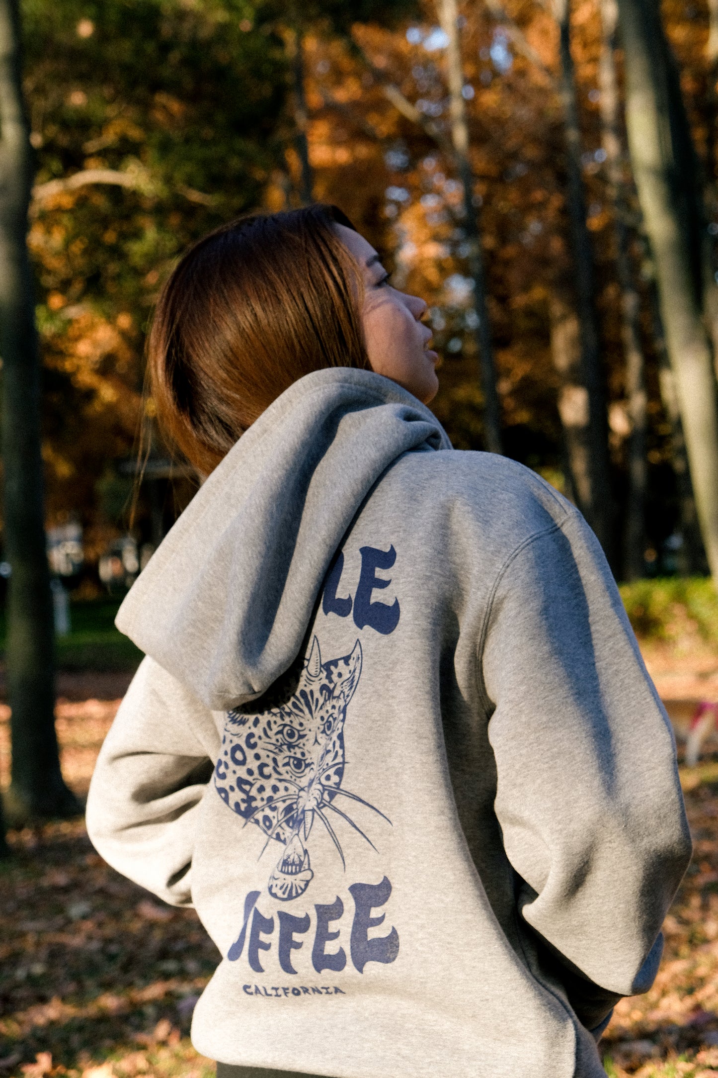Leopard Full Zip Hoodie