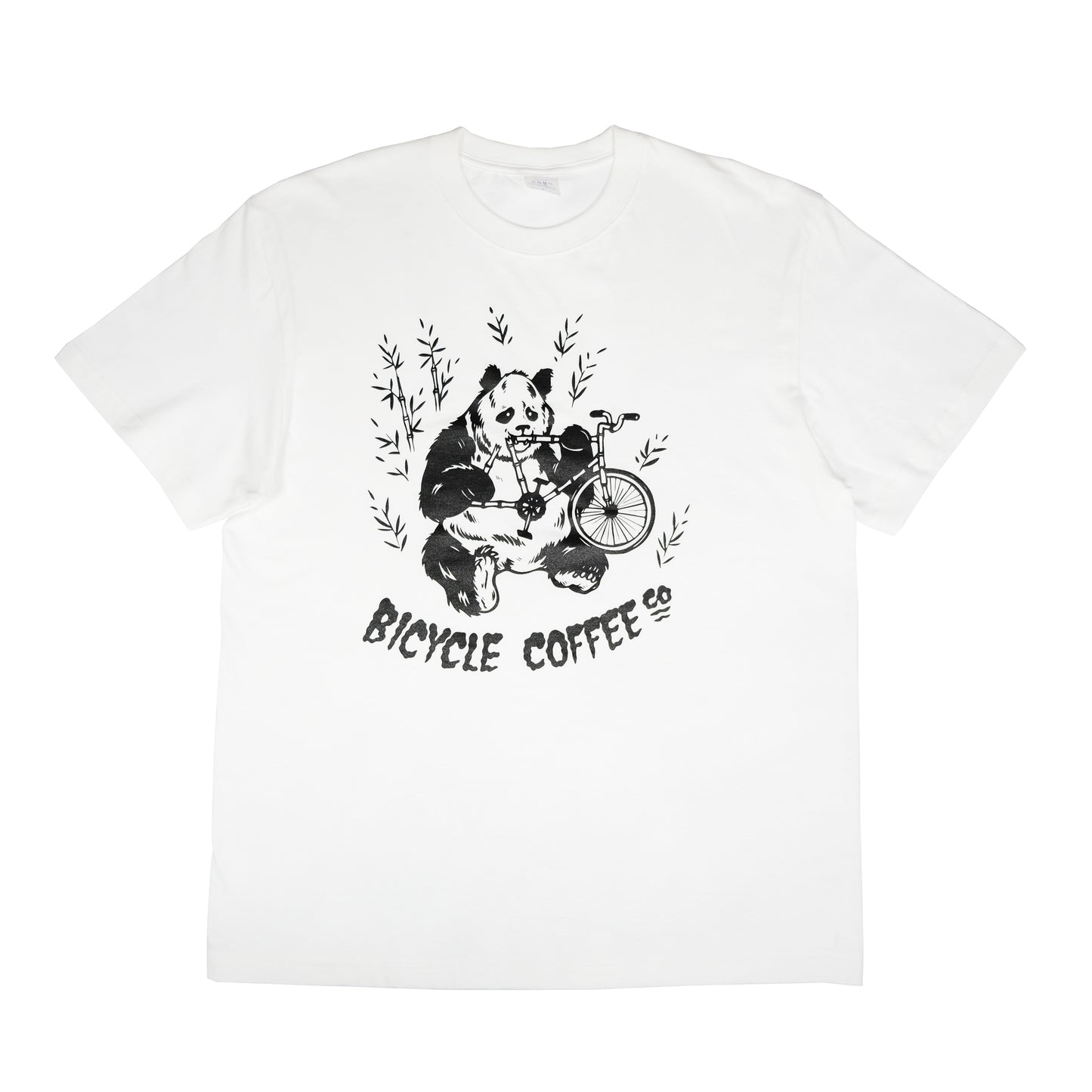 Panda Eats Bike Tee