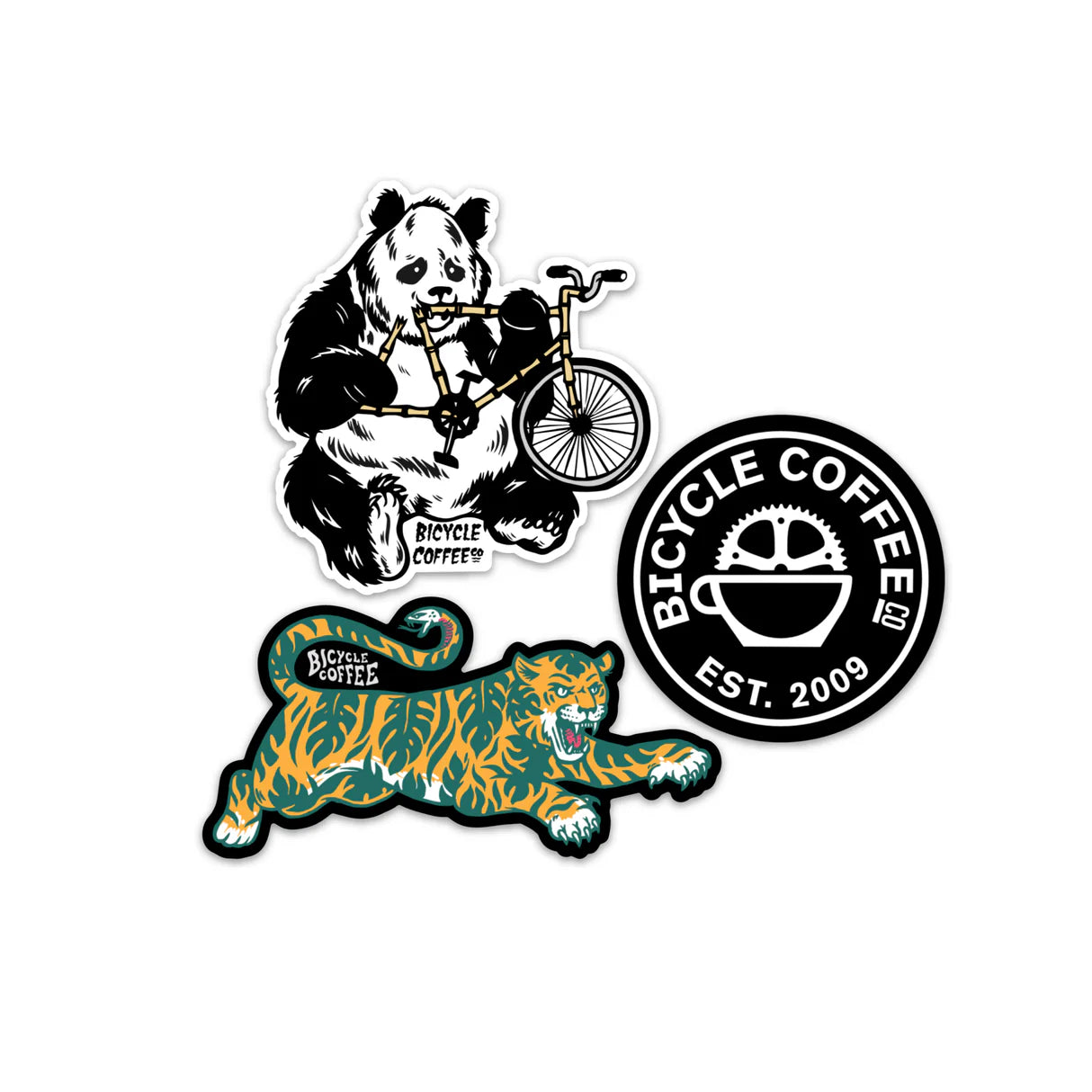 Sticker Pack – Bicycle Coffee Tokyo