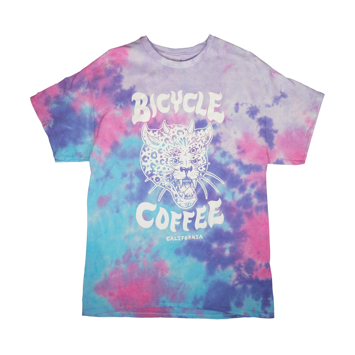 Leopard Tee Tie Dye