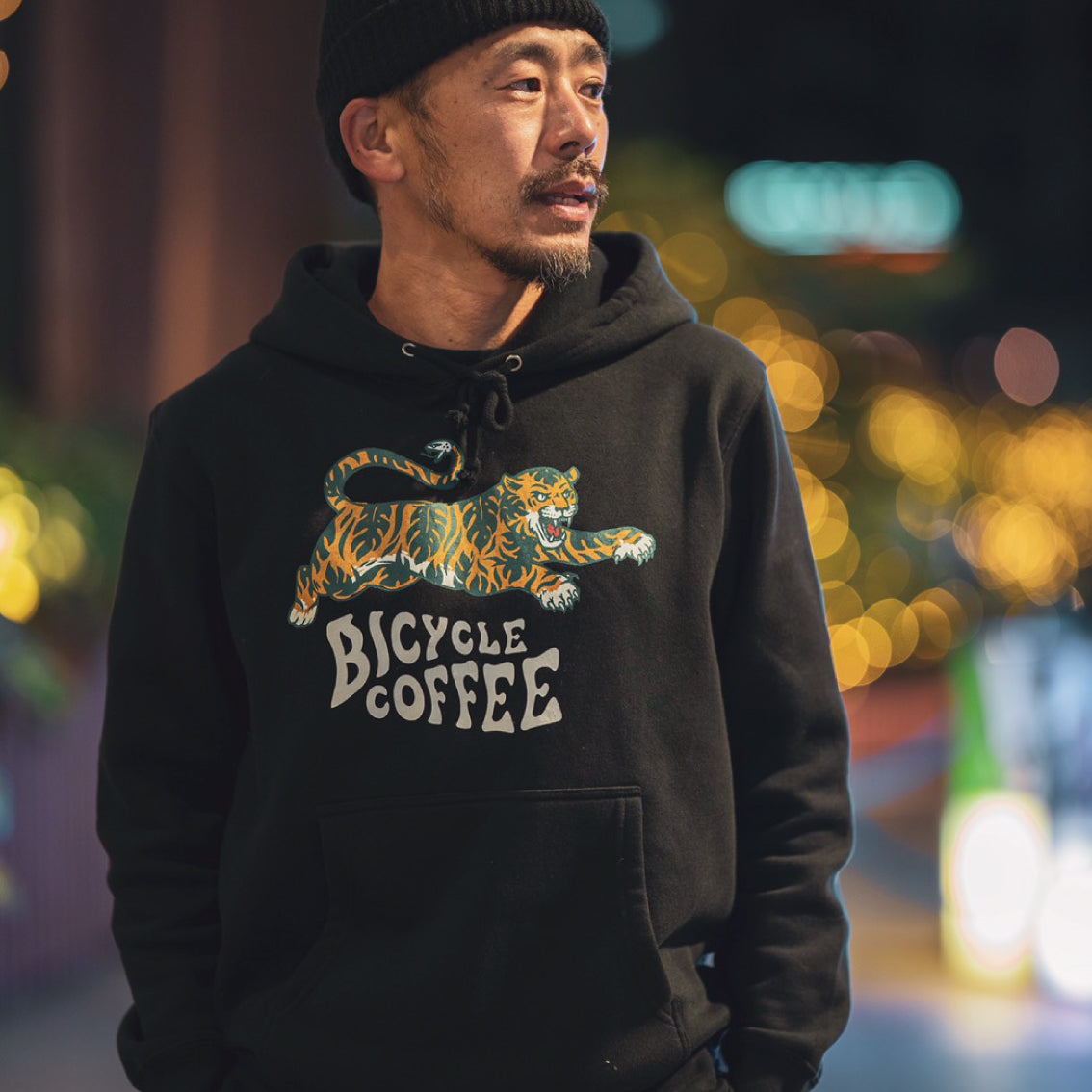 Monstera Tiger Hoodie