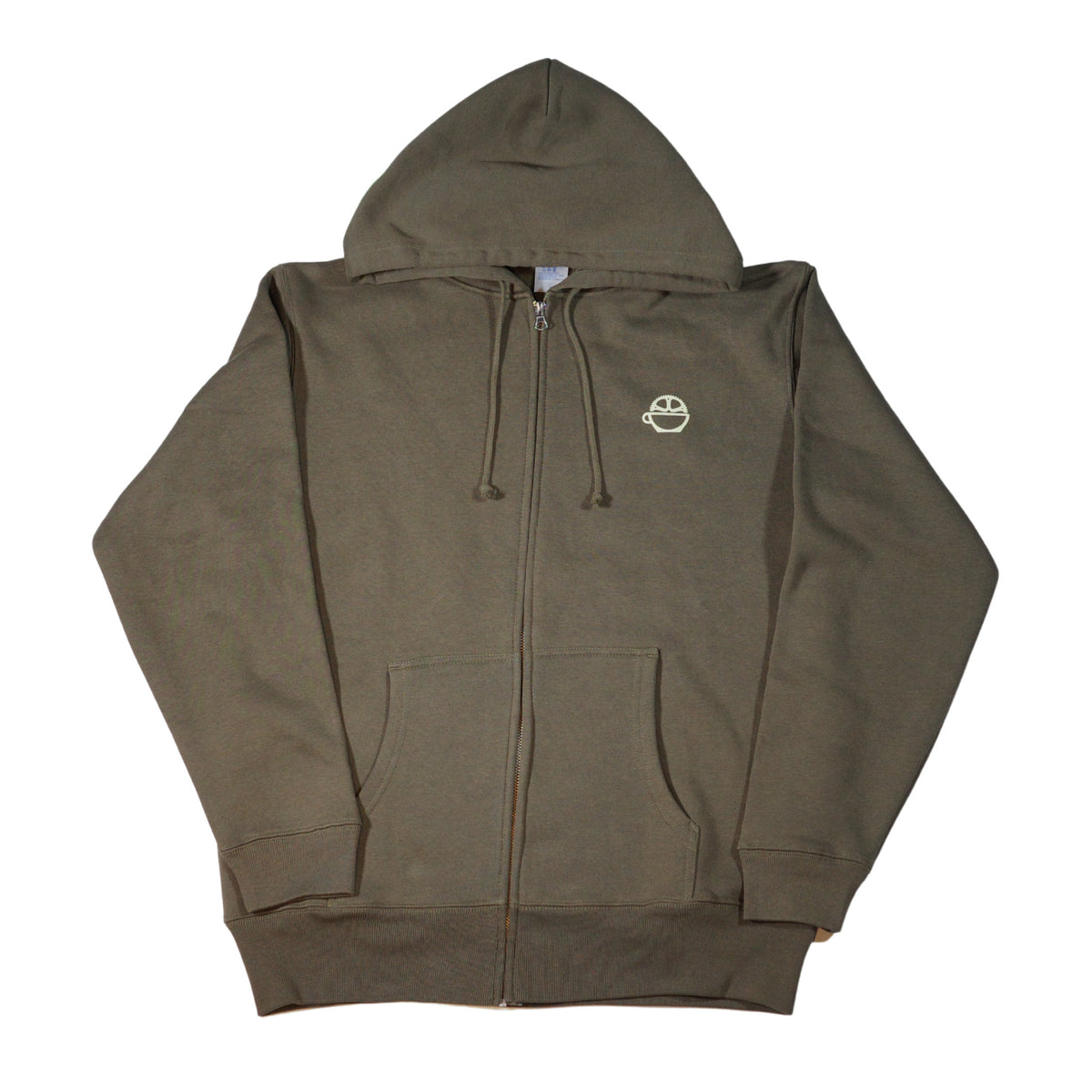 Leopard Full Zip Hoodie