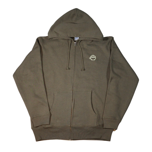 Leopard Full Zip Hoodie