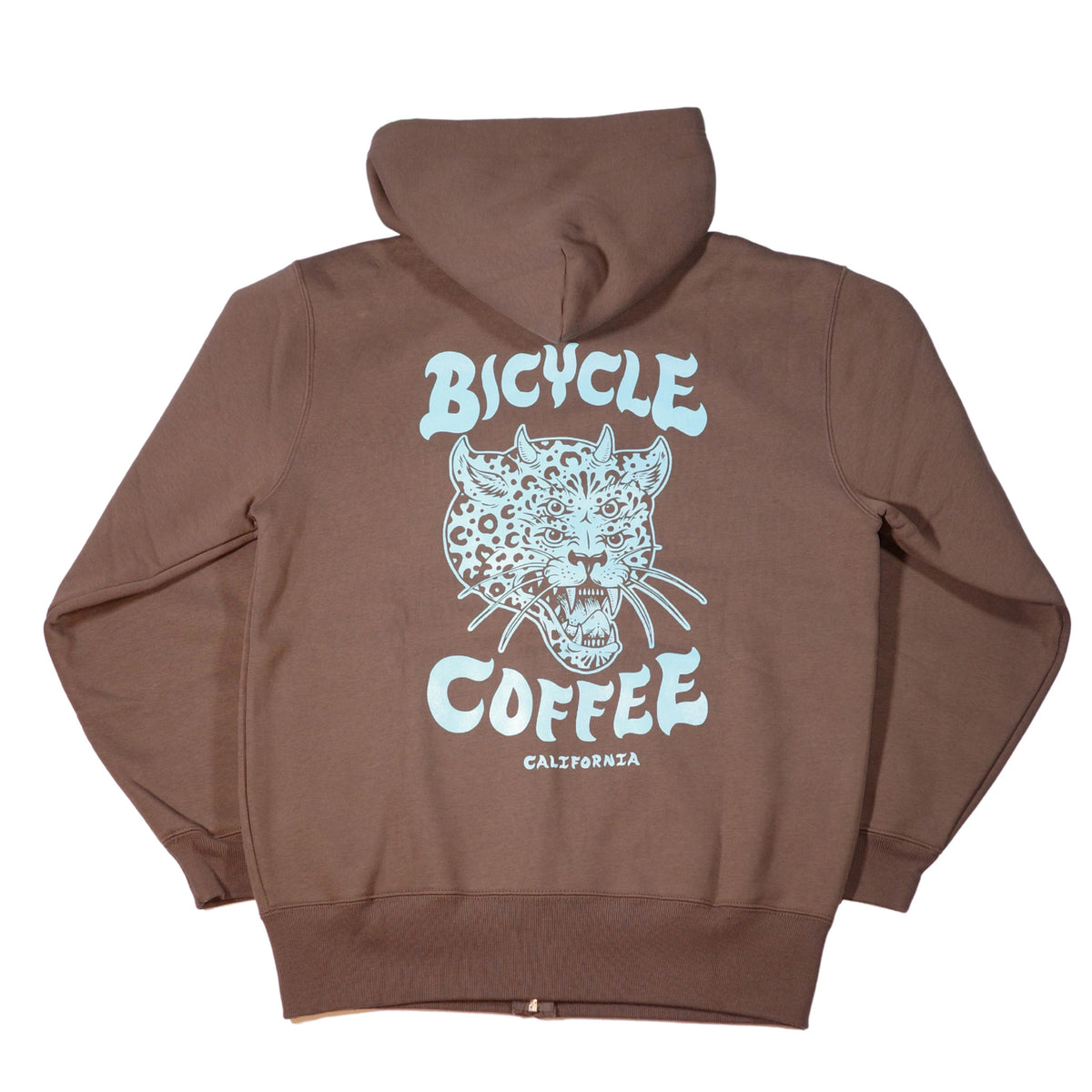 Leopard Full Zip Hoodie