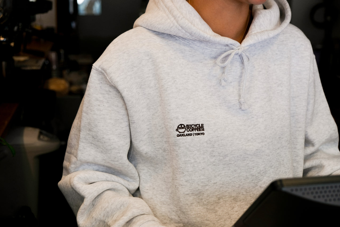 City Emb Hoodie