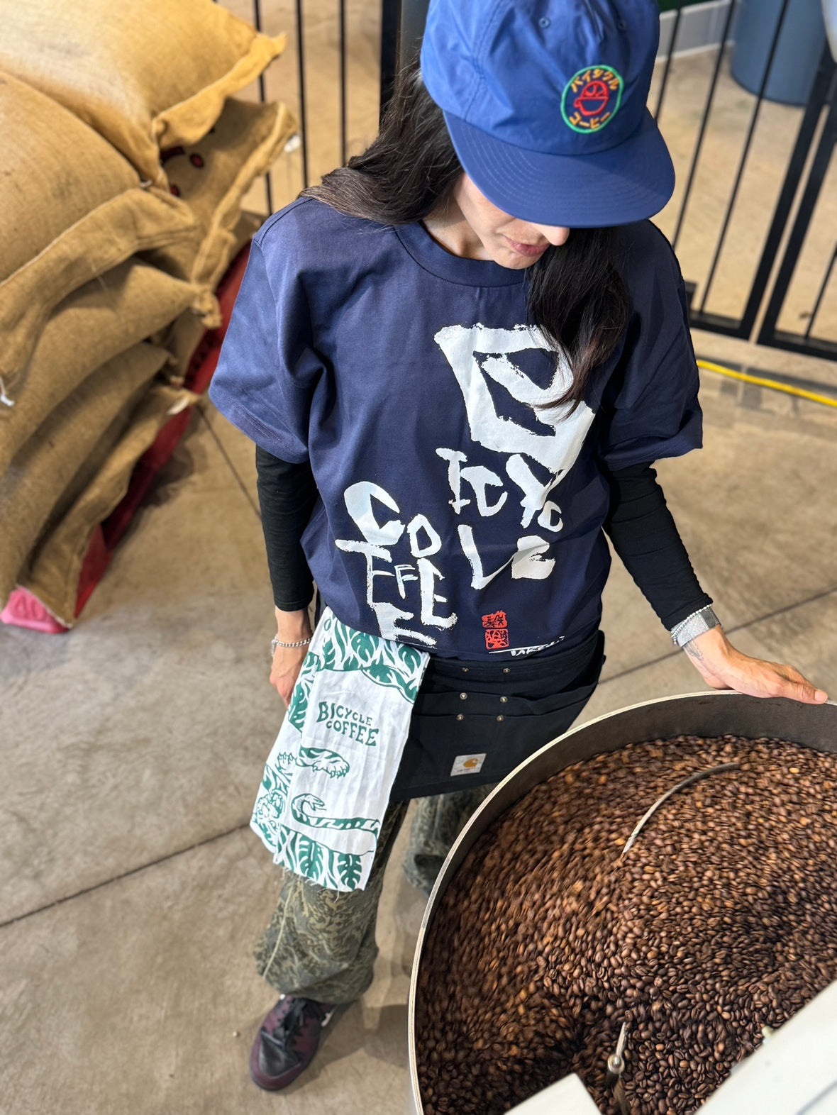 TENUGUI "Monstera Tiger"