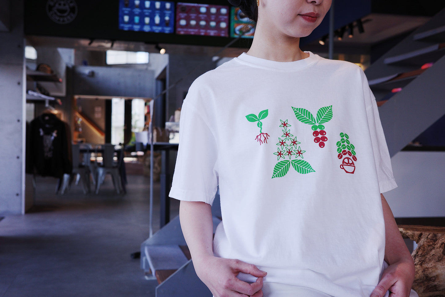 Coffee Plant Life Cycle Tee