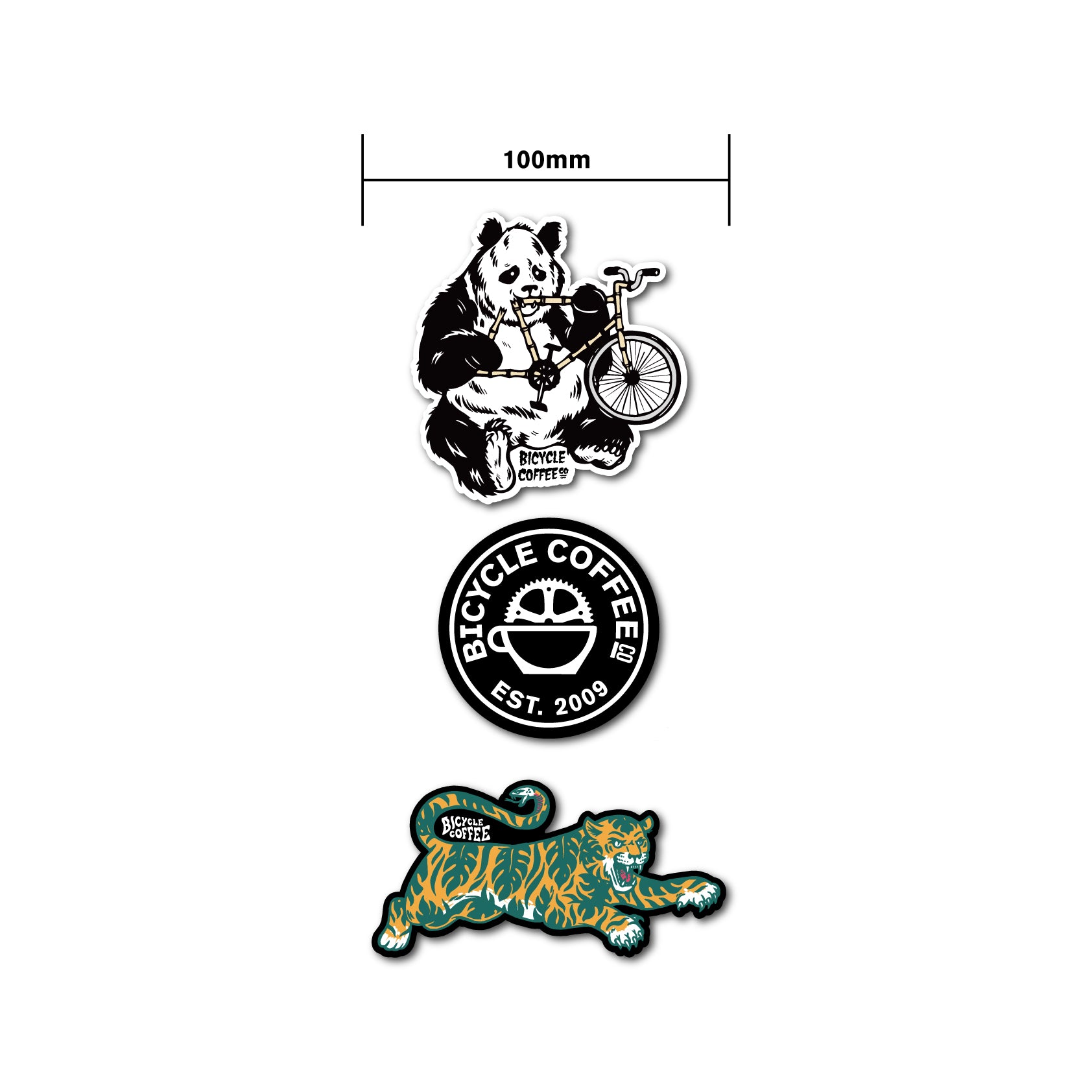 Sticker Pack – Bicycle Coffee Tokyo