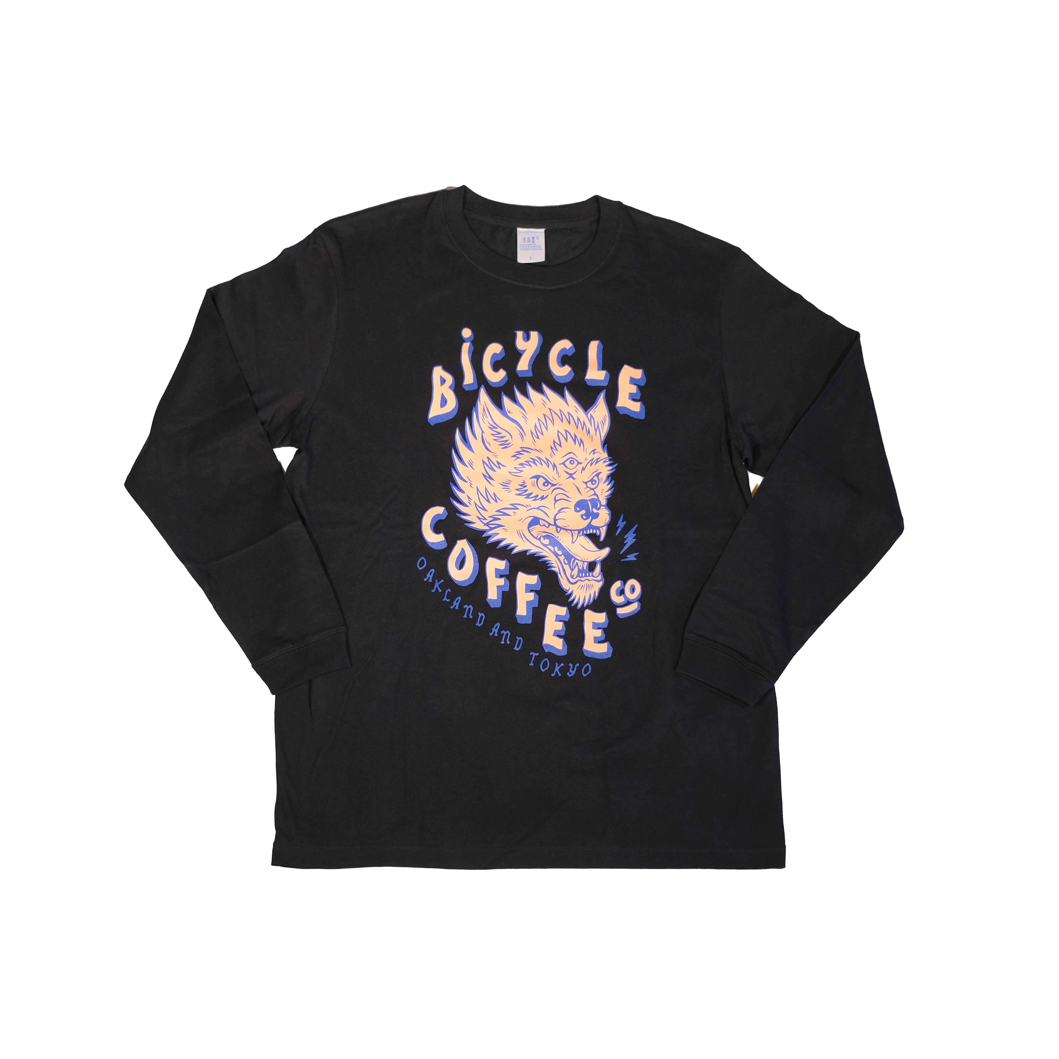 Wild Wolf L/S Tee – Bicycle Coffee Tokyo